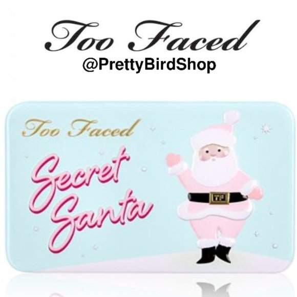 Too Faced SECRET SANTA palette 8 eyeshadows NIB Limited Edition holiday gift - Picture 3 of 10